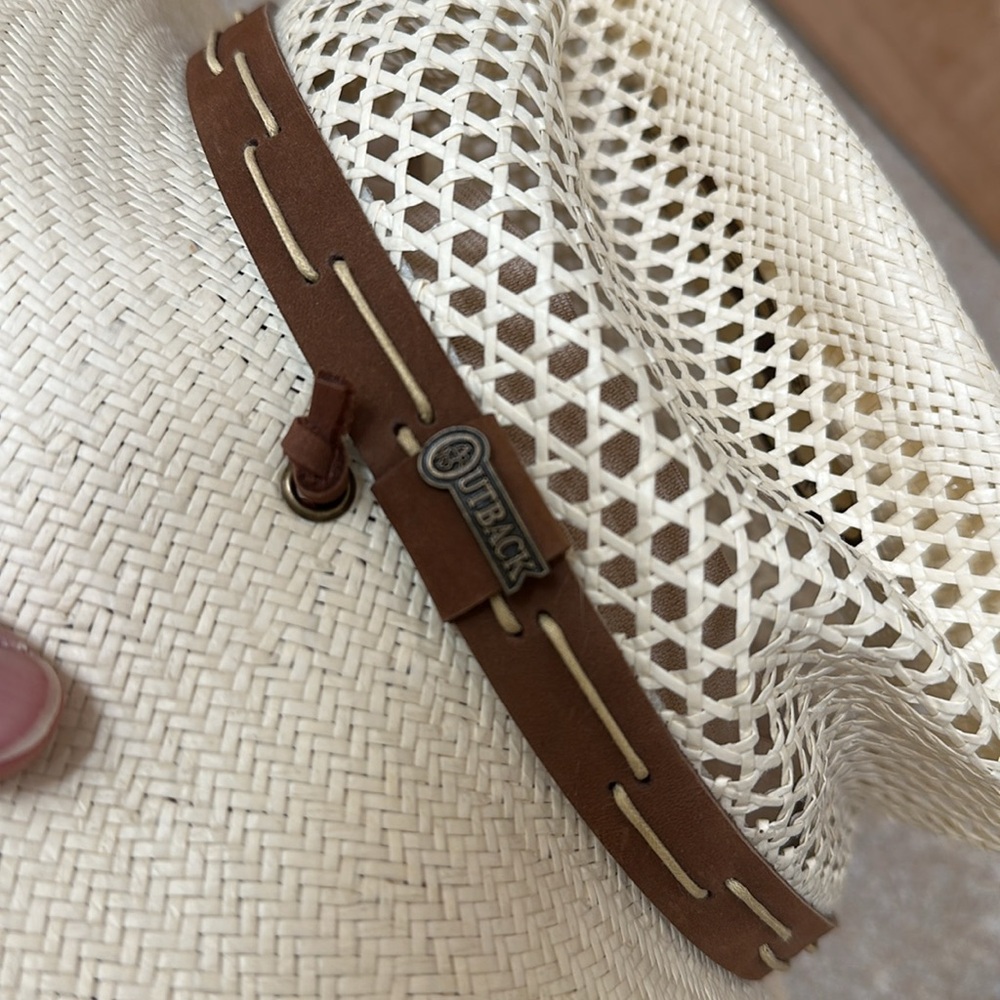 Outback Straw Collection Cream Hat - Picture 10 of 10